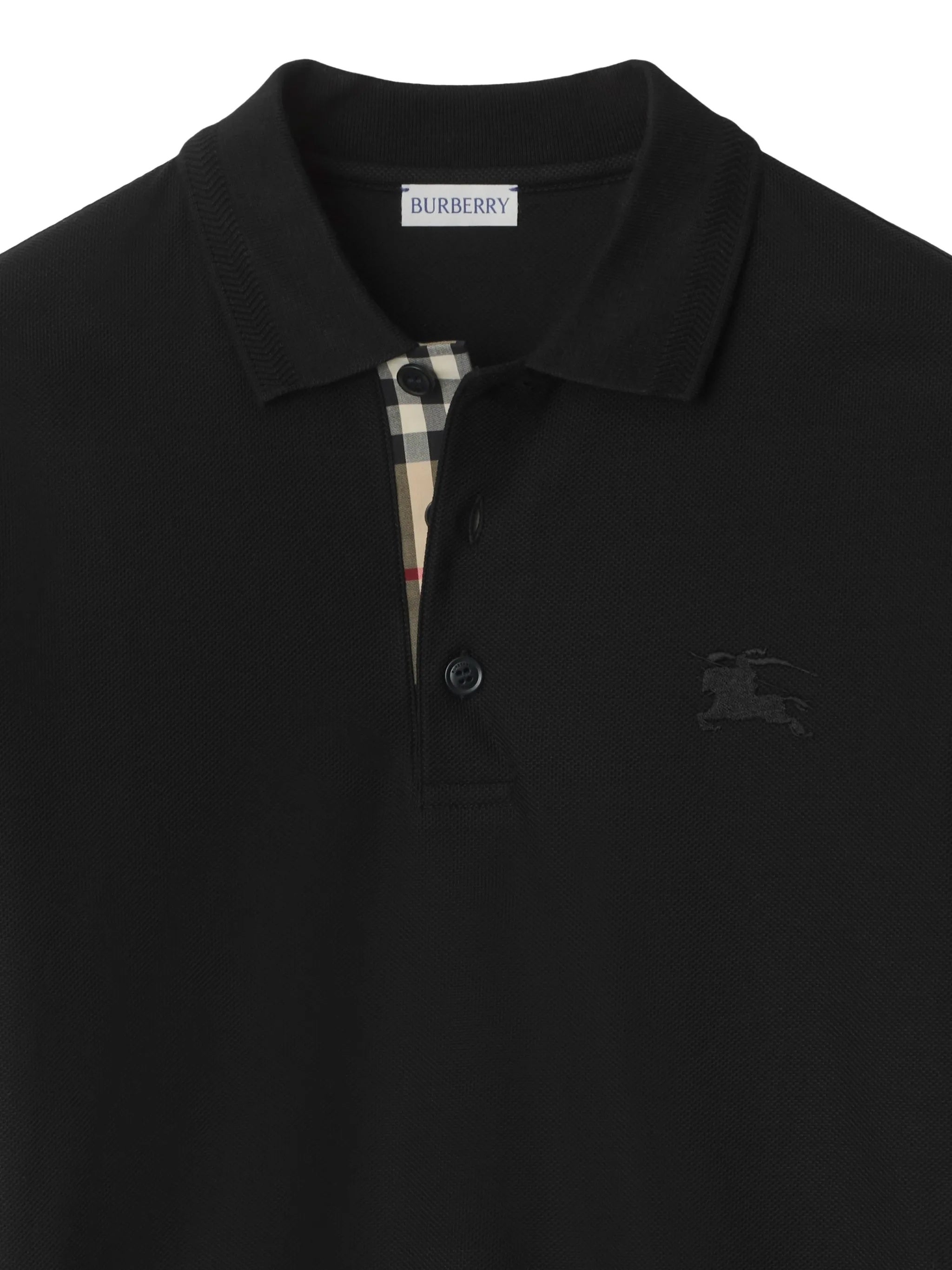 Eddie Check Placket Polo Shirt