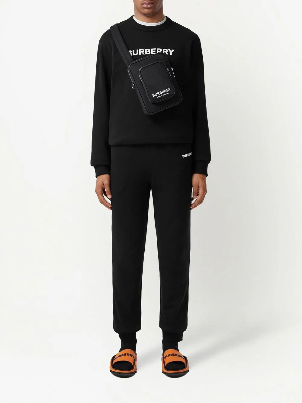 Burberry Addison Logo Jogging Pants
