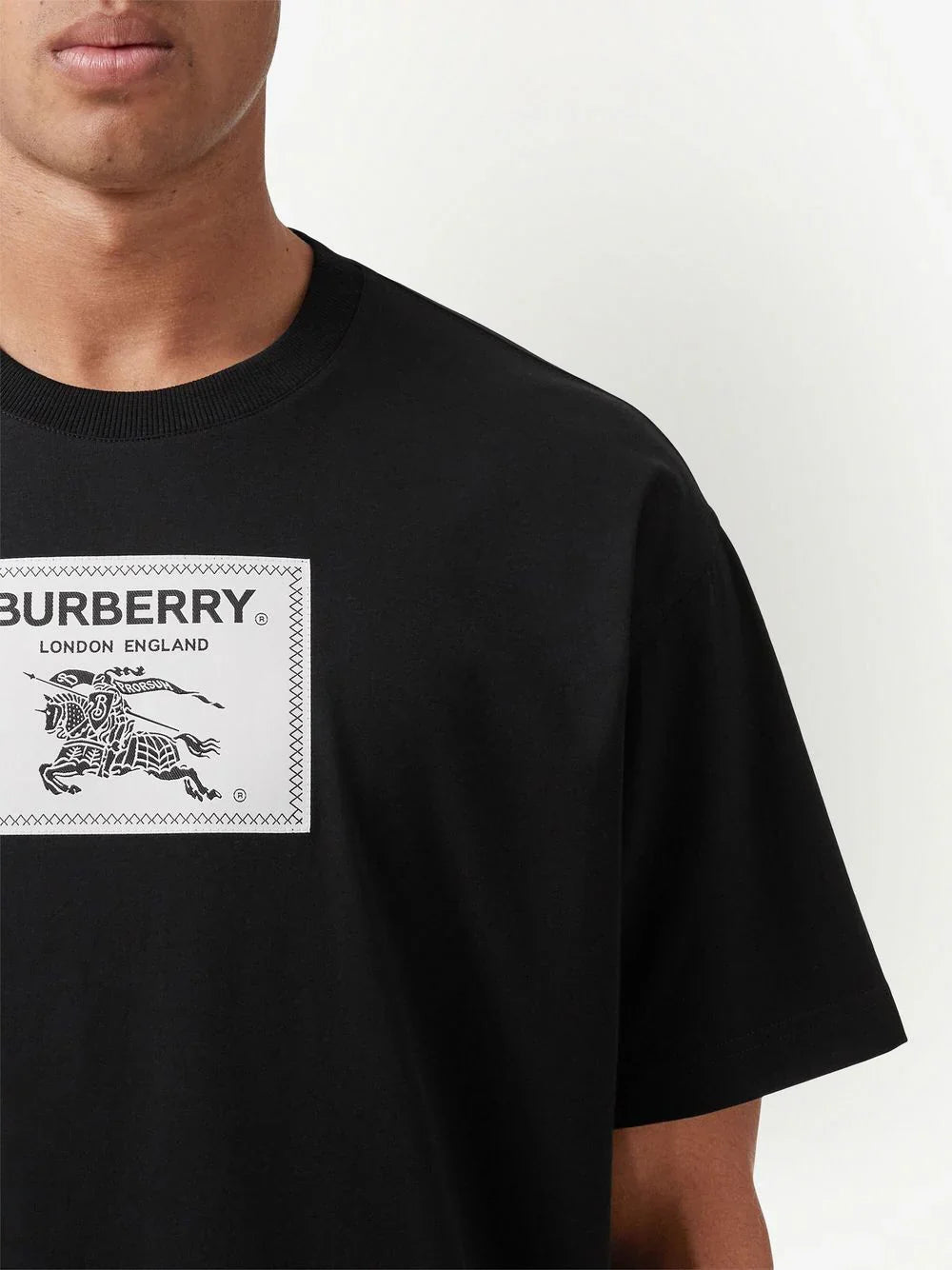 Burberry Prorsum Label Knight T-Shirt Black