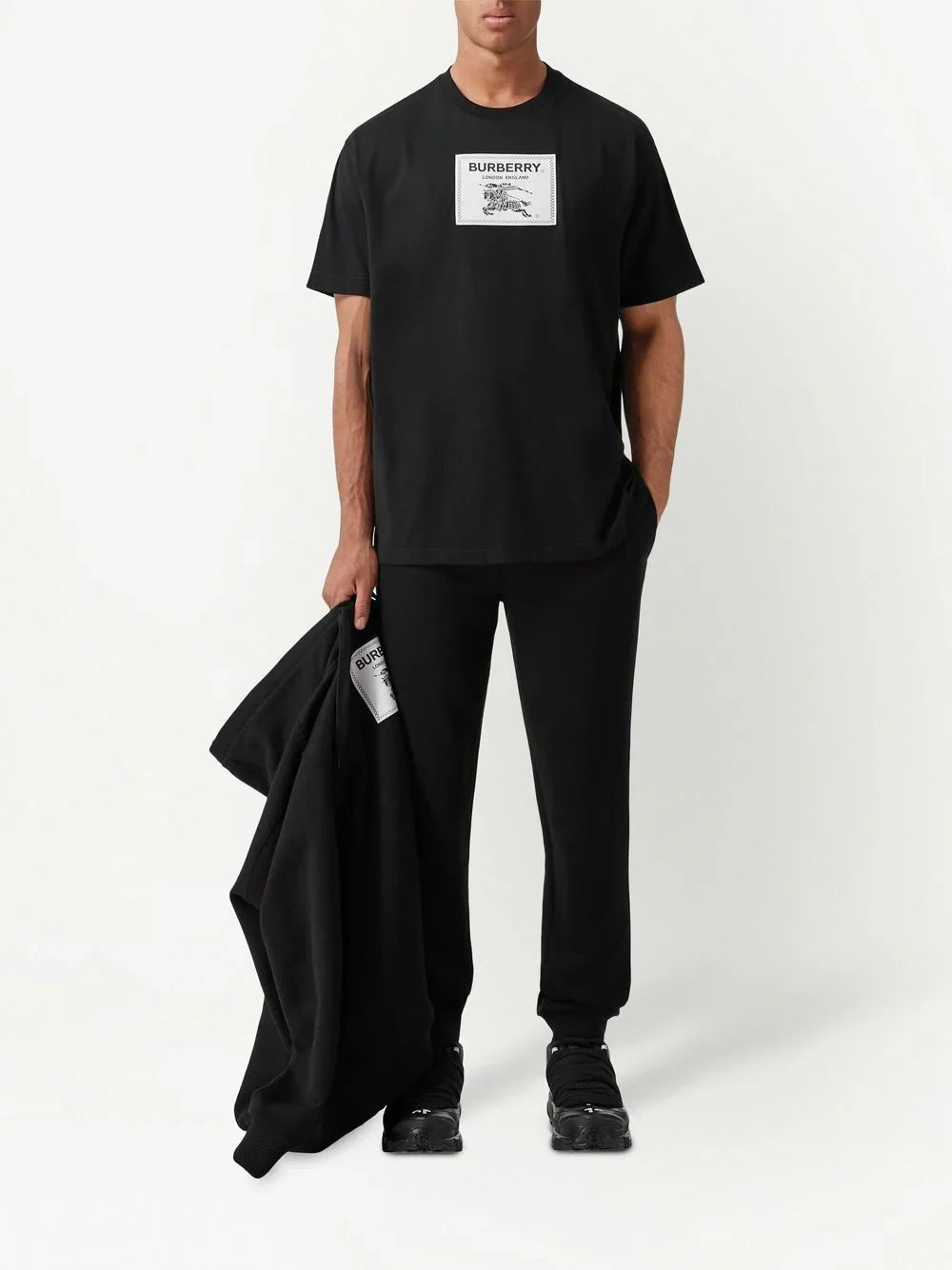 Burberry Prorsum Label Knight T-Shirt Black