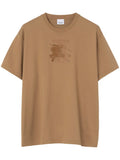 Burberry Tristan Embroidered EKD T-Shirt Brown