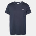 Burberry Navy Blue Jersey Crewneck T-Shirt