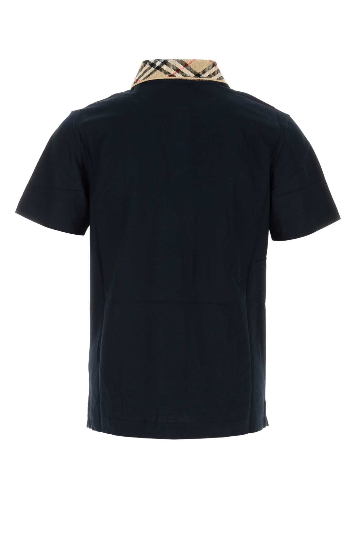 Burberry Men Slate Piquet Polo Shirt