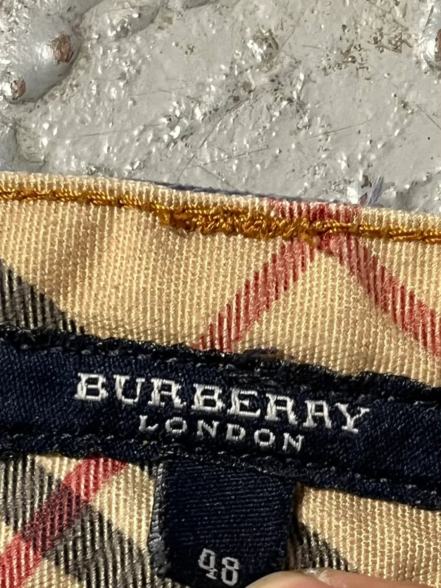 2000s Burberry Navy Light Worker Pants