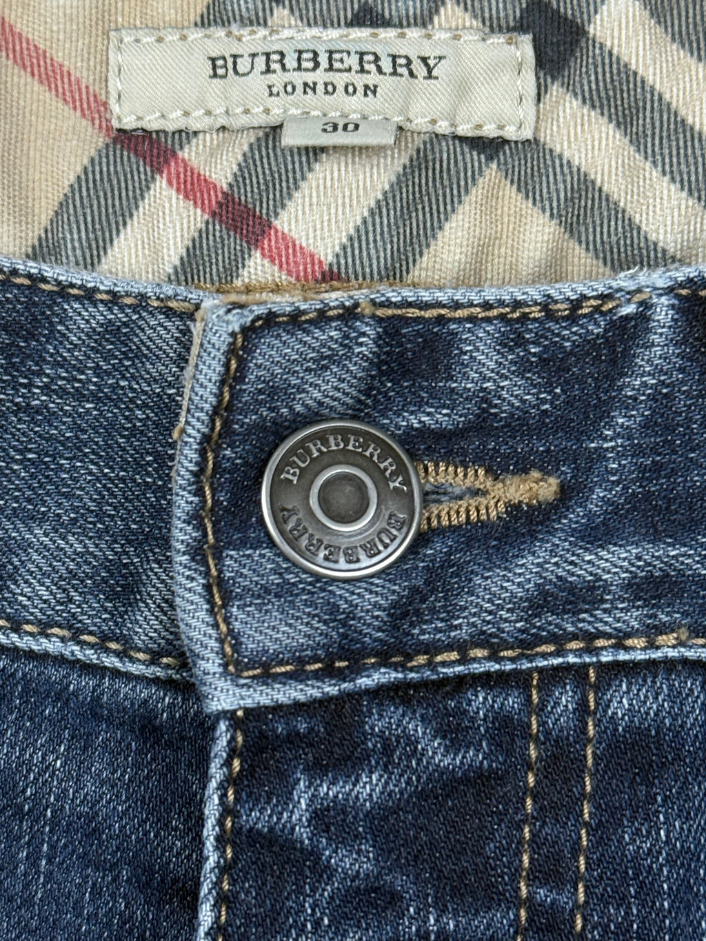 vintage Burberry jeans
