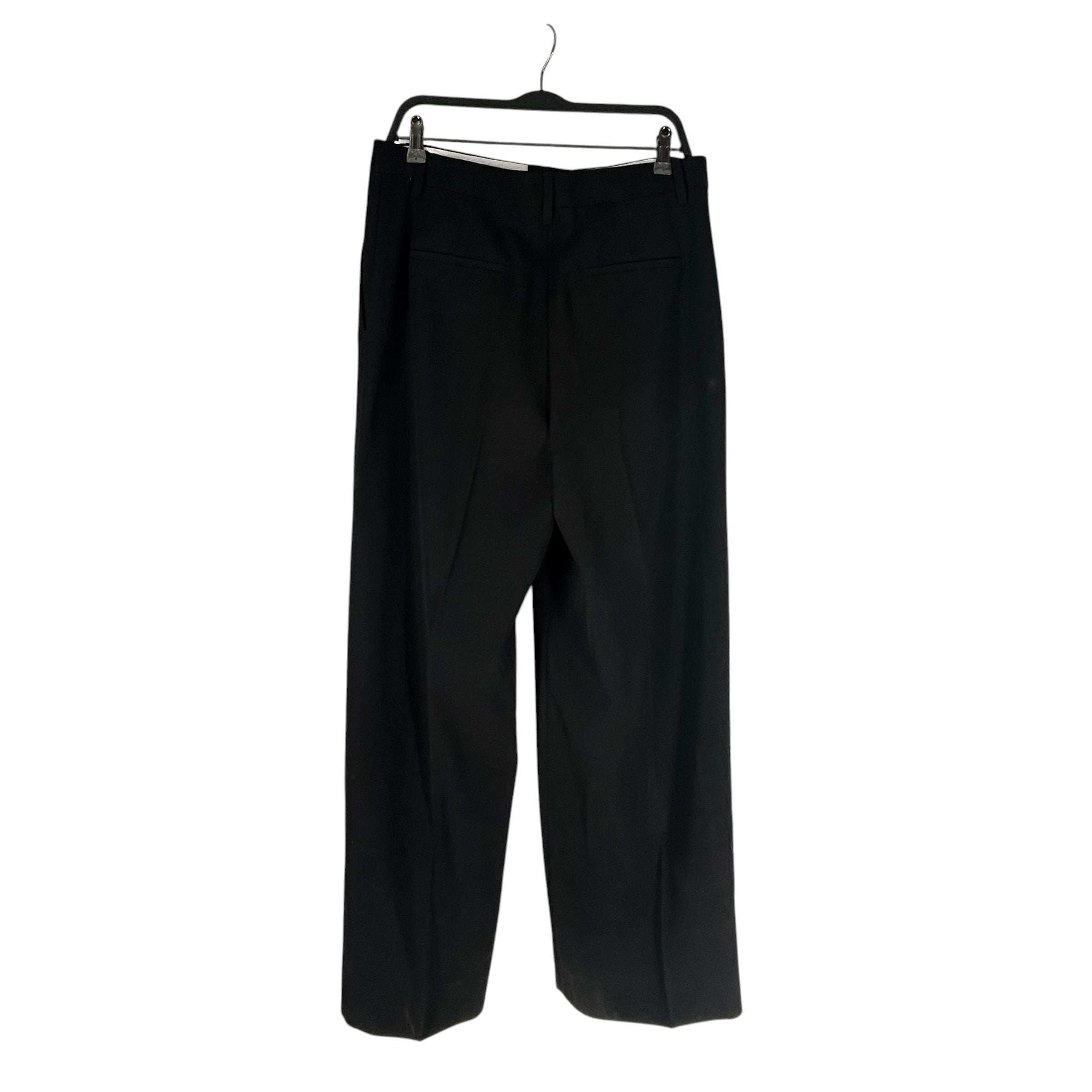 BURBERRY LONDON/Slacks/8/Cotton/BLK/SLIT IN FRONT OF LEGS