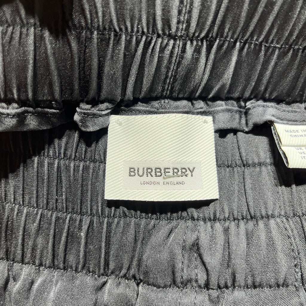 BURBERRY/Straight Pants/6/Silk/BLK/