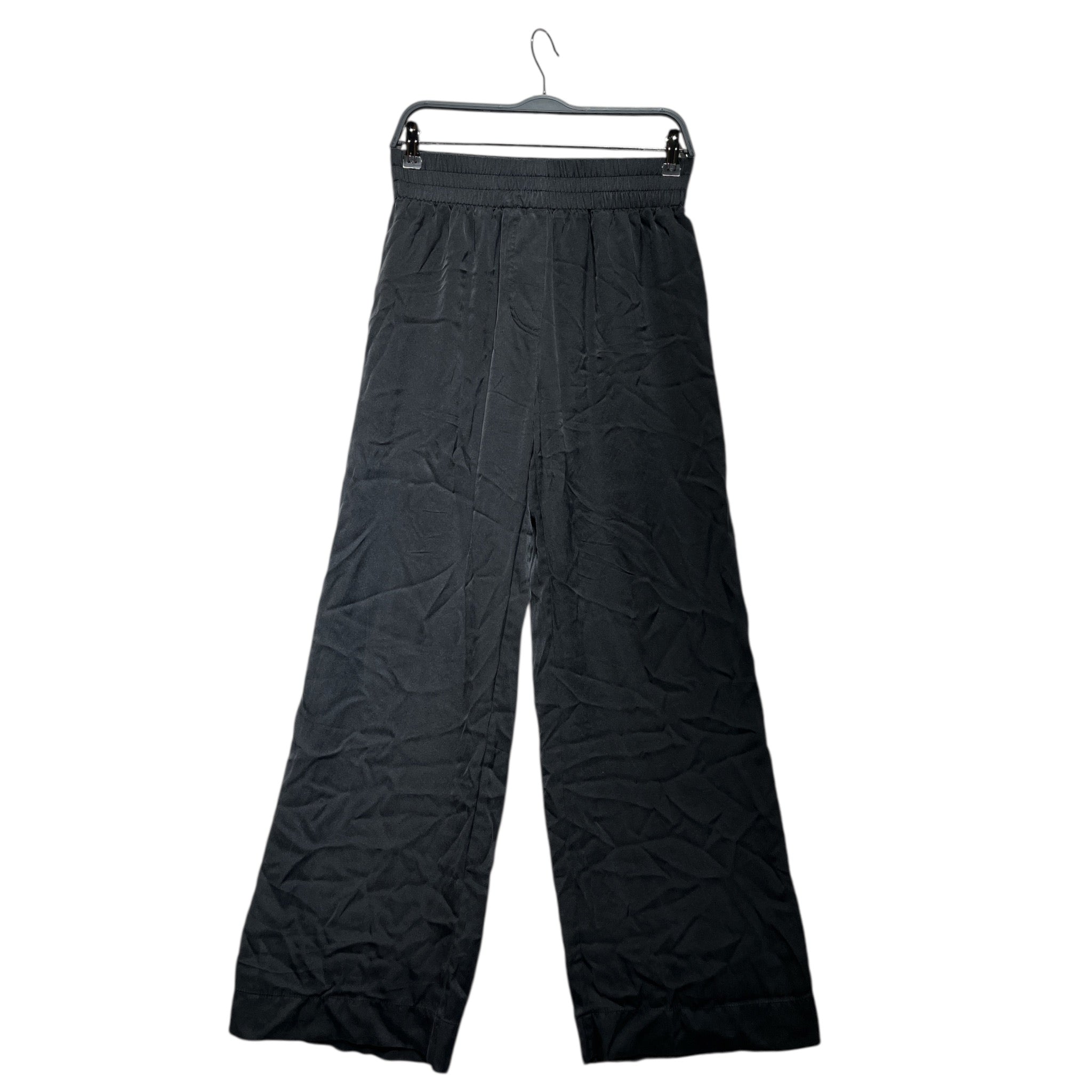 BURBERRY/Straight Pants/6/Silk/BLK/