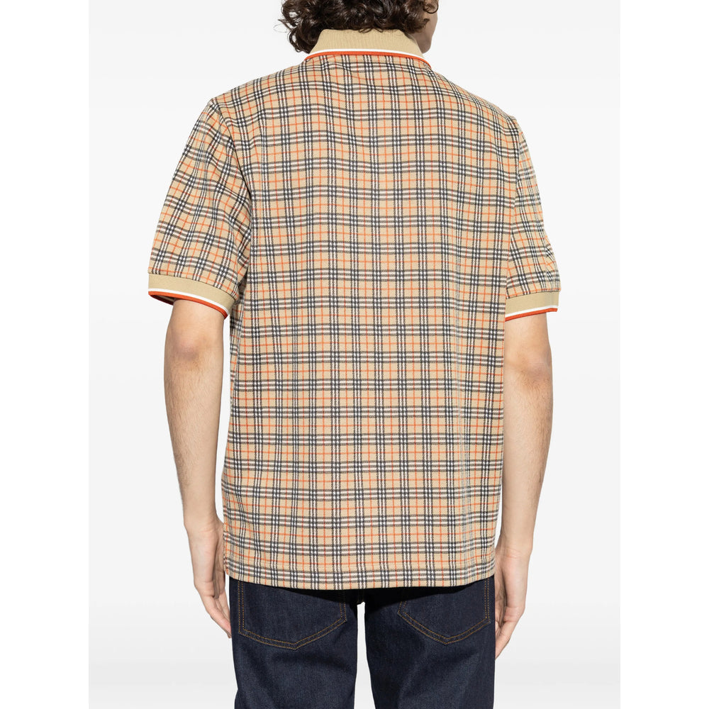 Burberry Neutrals Polo Shirts Men