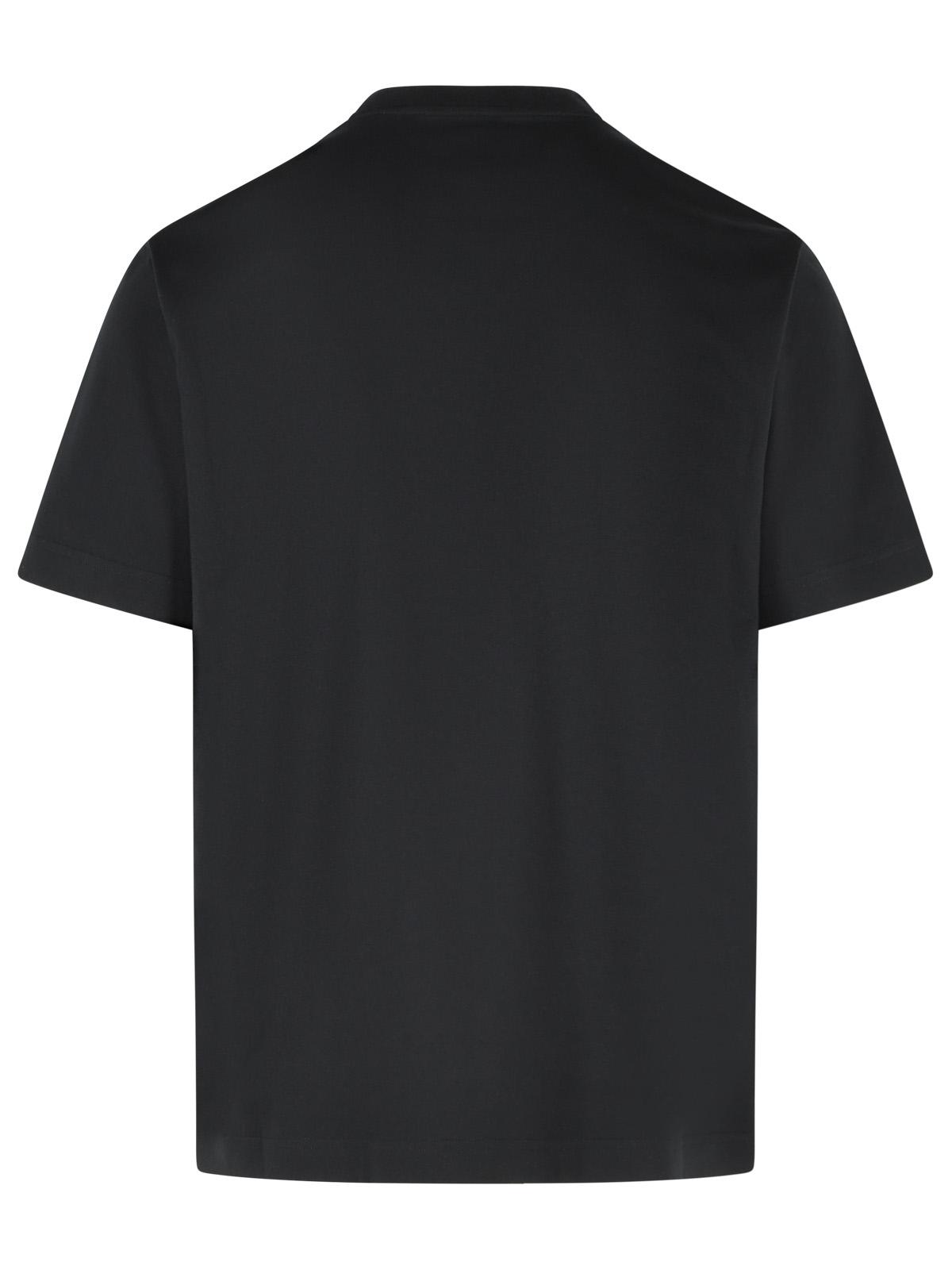 Burberry 'Seth' Black Cotton T-Shirt Men