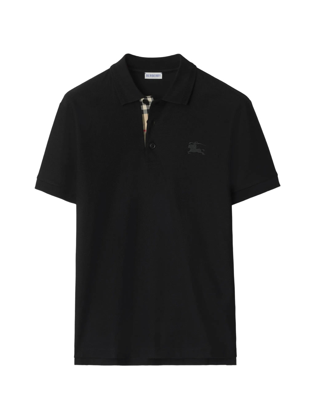 Eddie Check Placket Polo Shirt