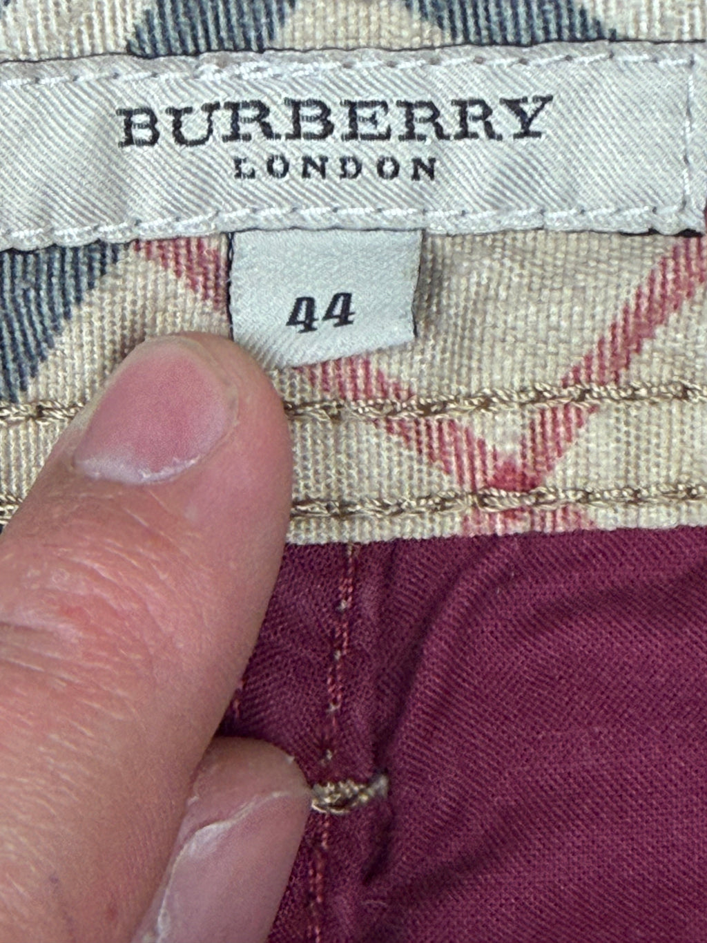 vintage Burberry jeans