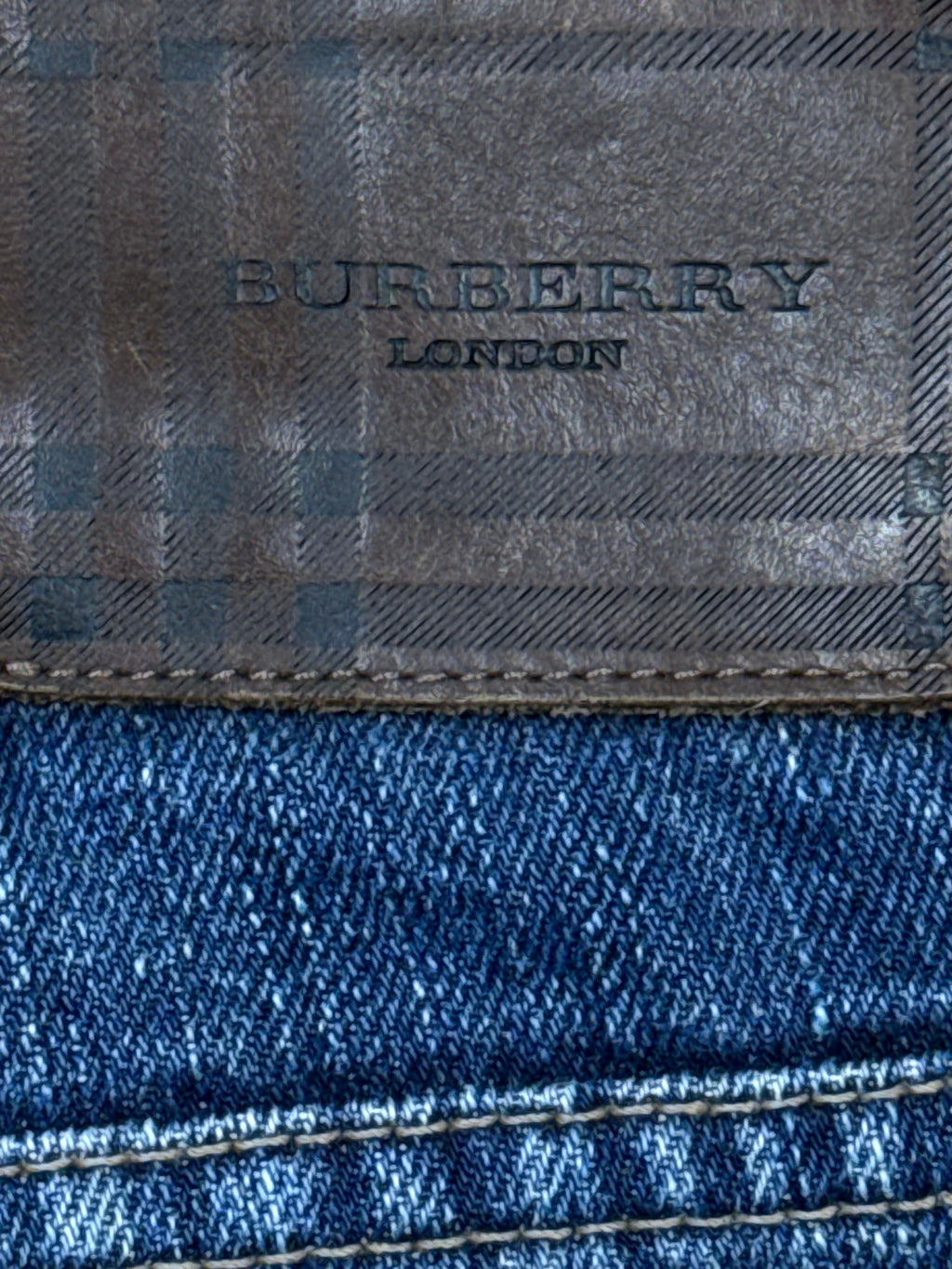 vintage Burberry jeans