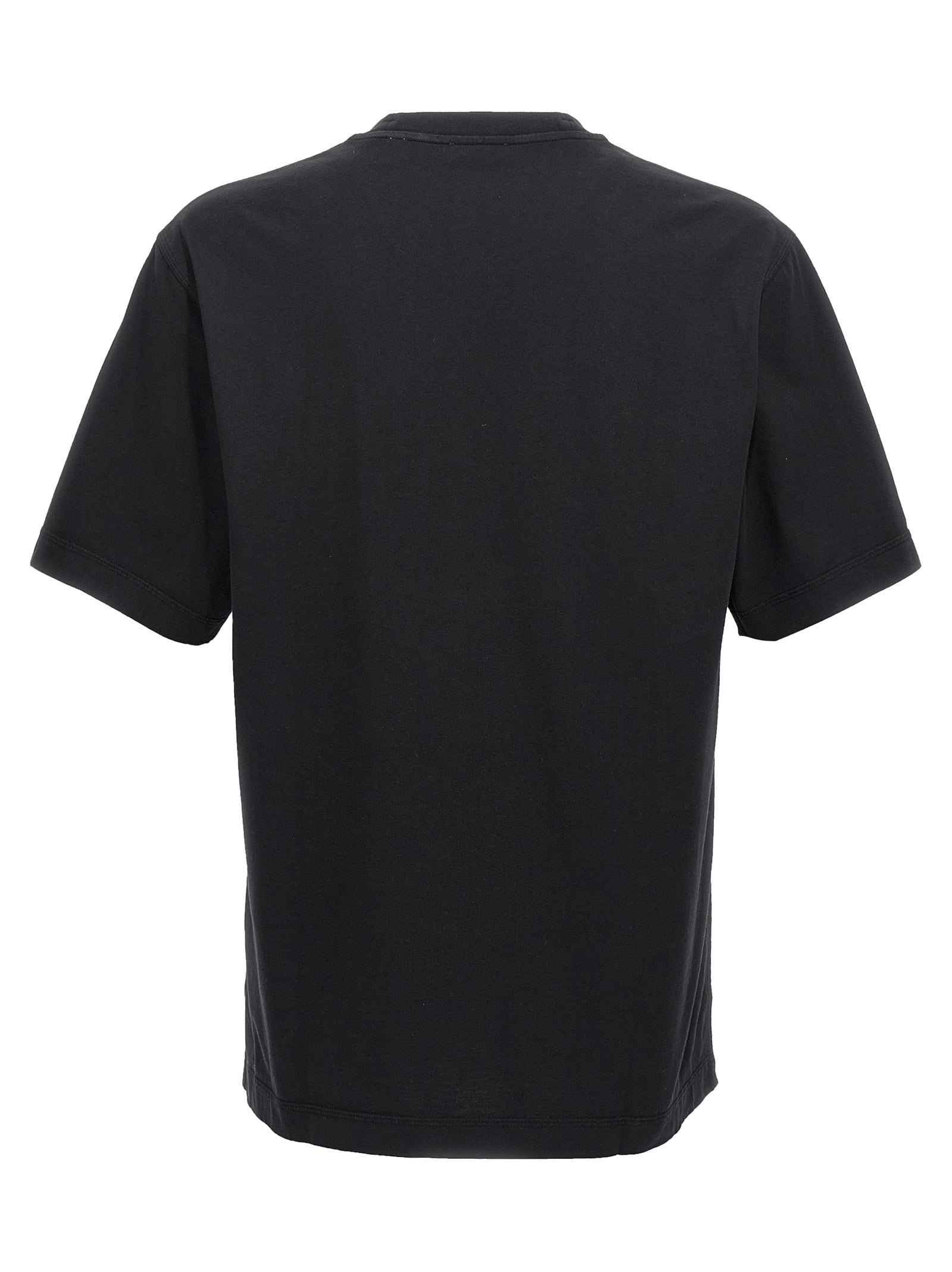Burberry Men Logo Embroidery T-Shirt
