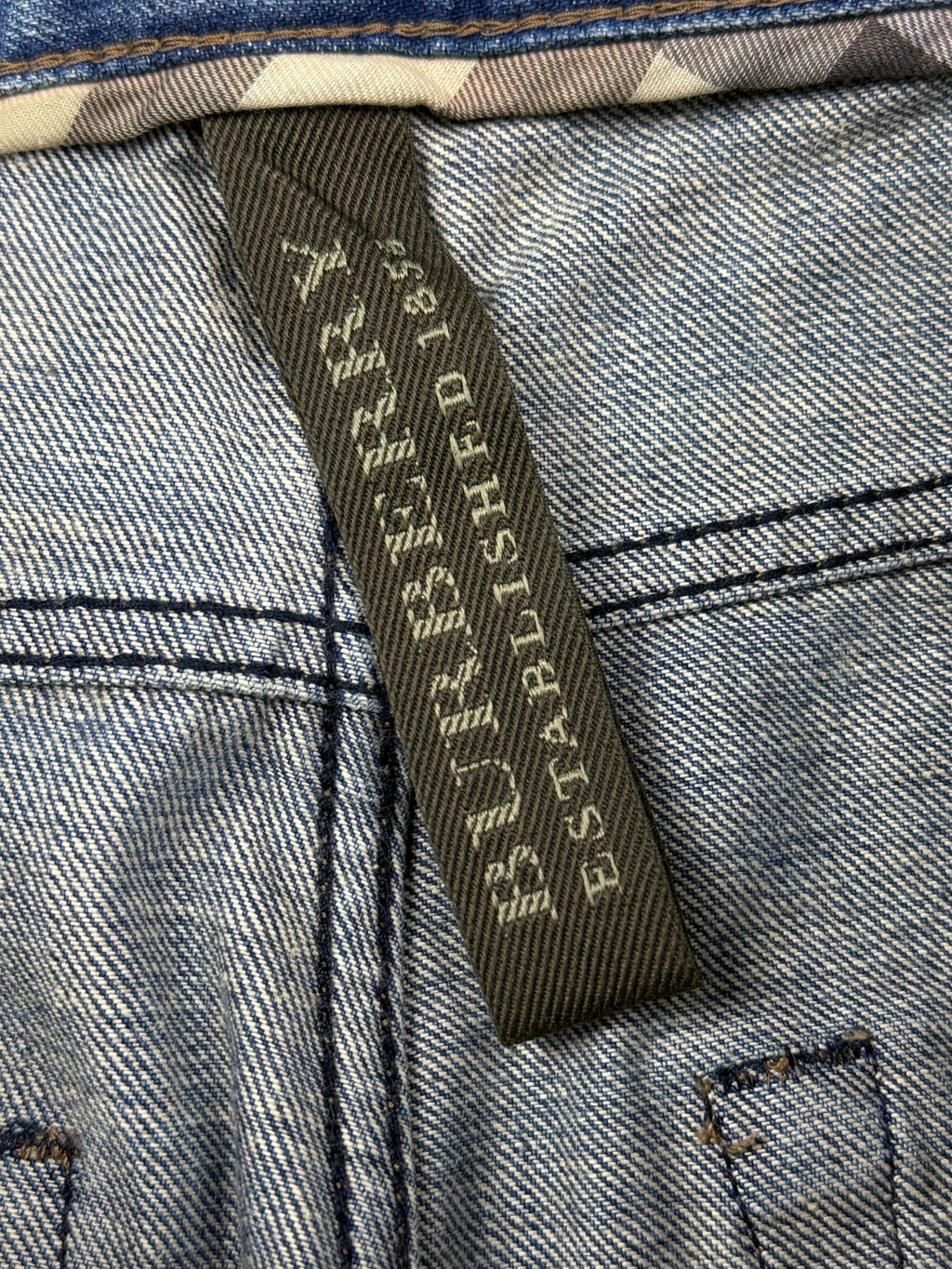 vintage Burberry jeans