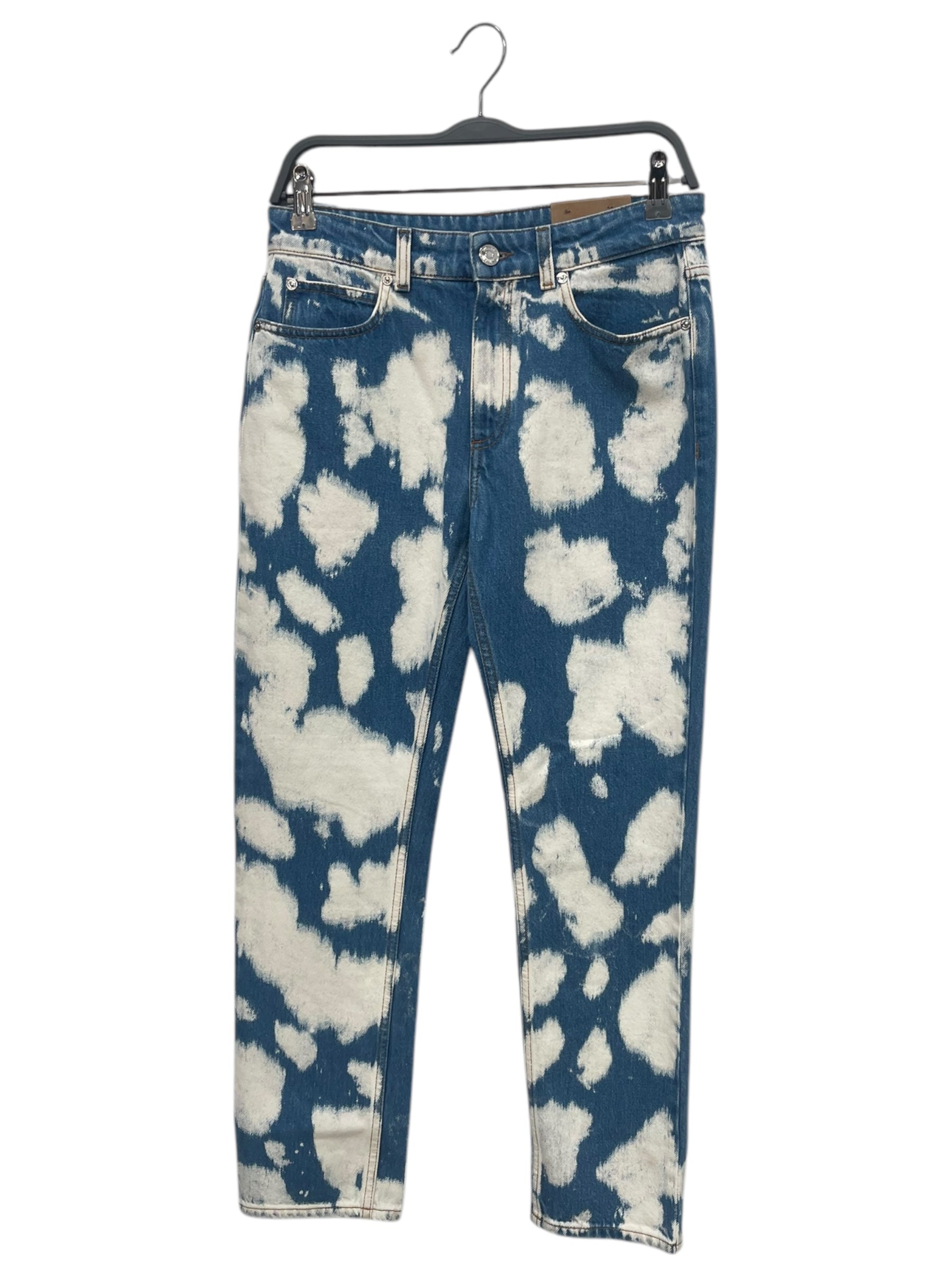 BURBERRY/Pants/27/Denim/BLU/All Over Print/