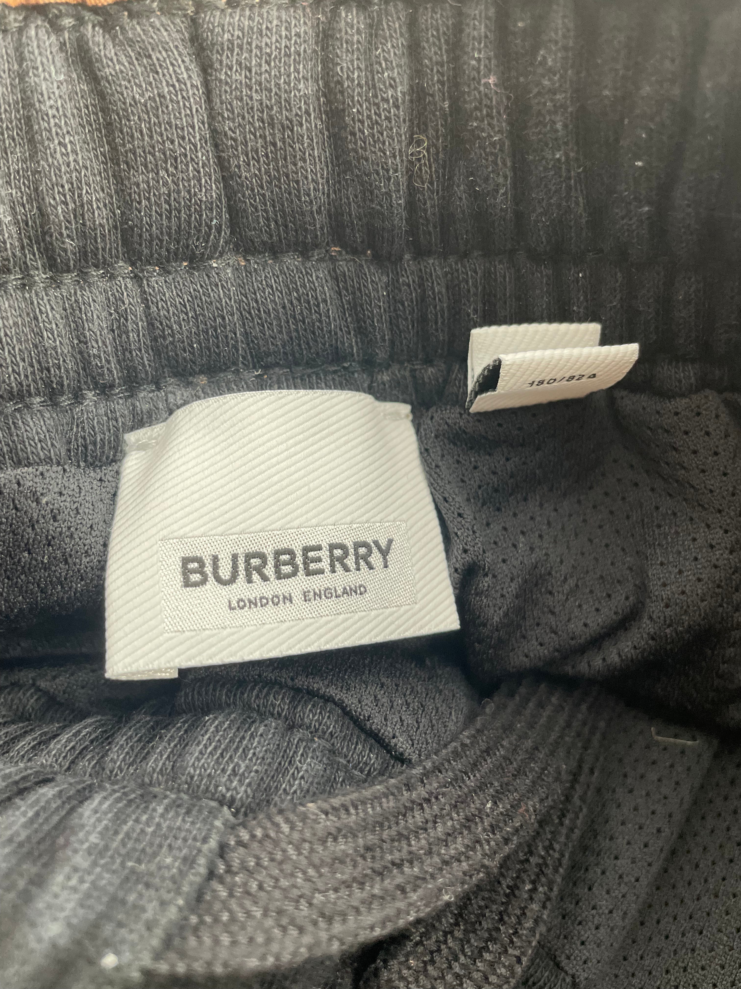 BURBERRY LONDON/Pants/M/Polyester/BRW/Plaid/sherpa joggers