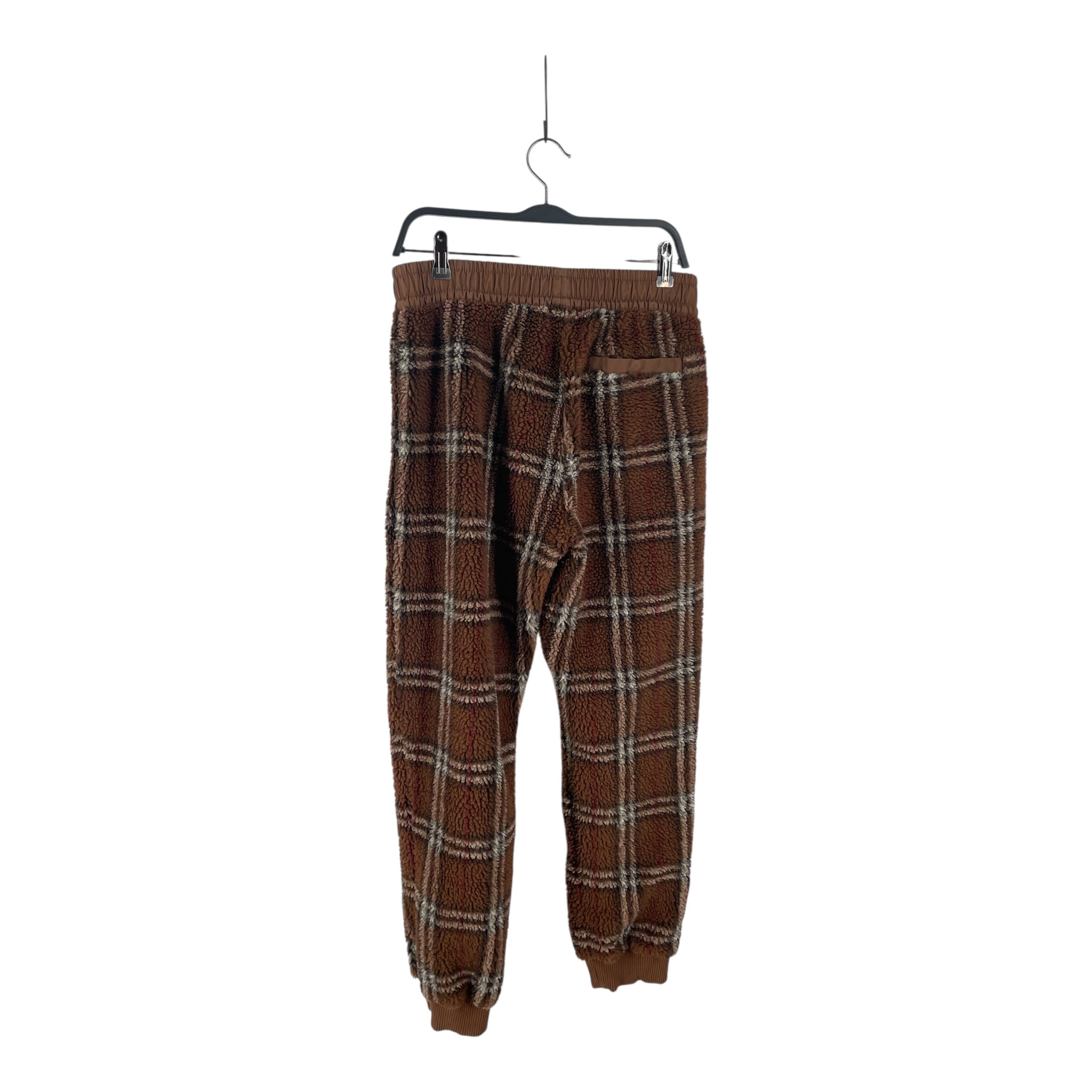 BURBERRY LONDON/Pants/M/Polyester/BRW/Plaid/sherpa joggers