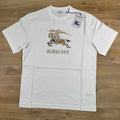Burberry EKD Ombre T-Shirt in Chalk