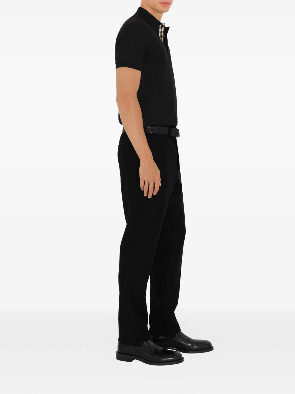 Eddie Check Placket Polo Shirt