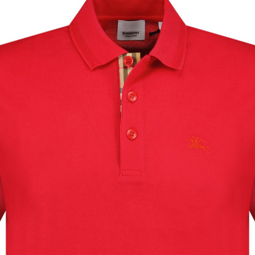 Burberry 'Eddie' Polo-Shirt Red
