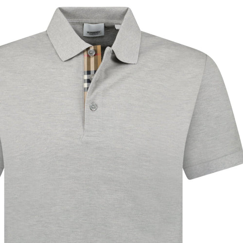 Burberry 'Hartford' Check Polo Grey