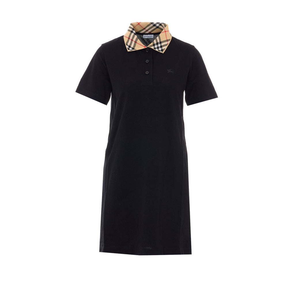 Burberry Women Check Neck Dress