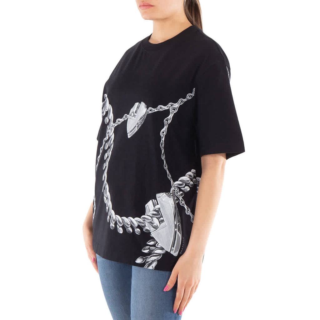 Burberry Shield Hardware Cotton T-Shirt