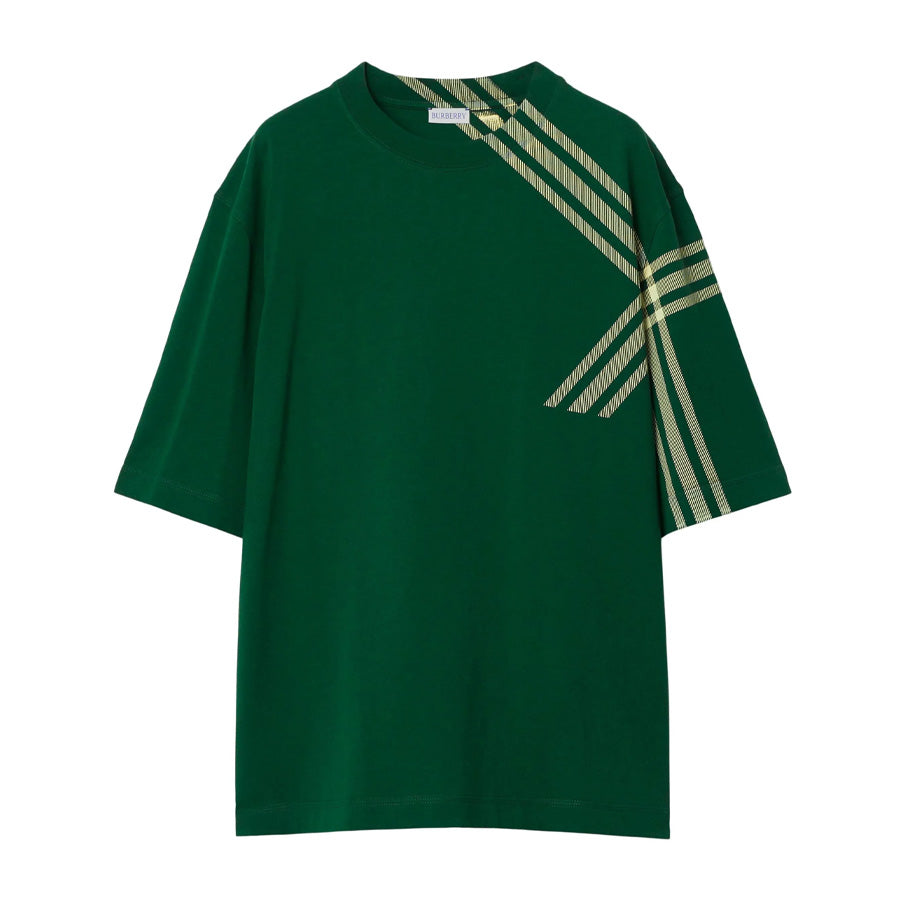 Burberry Check Pattern T-Shirt