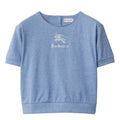 Burberry Girls Embroidered Logo Short Sleeve T-Shirt