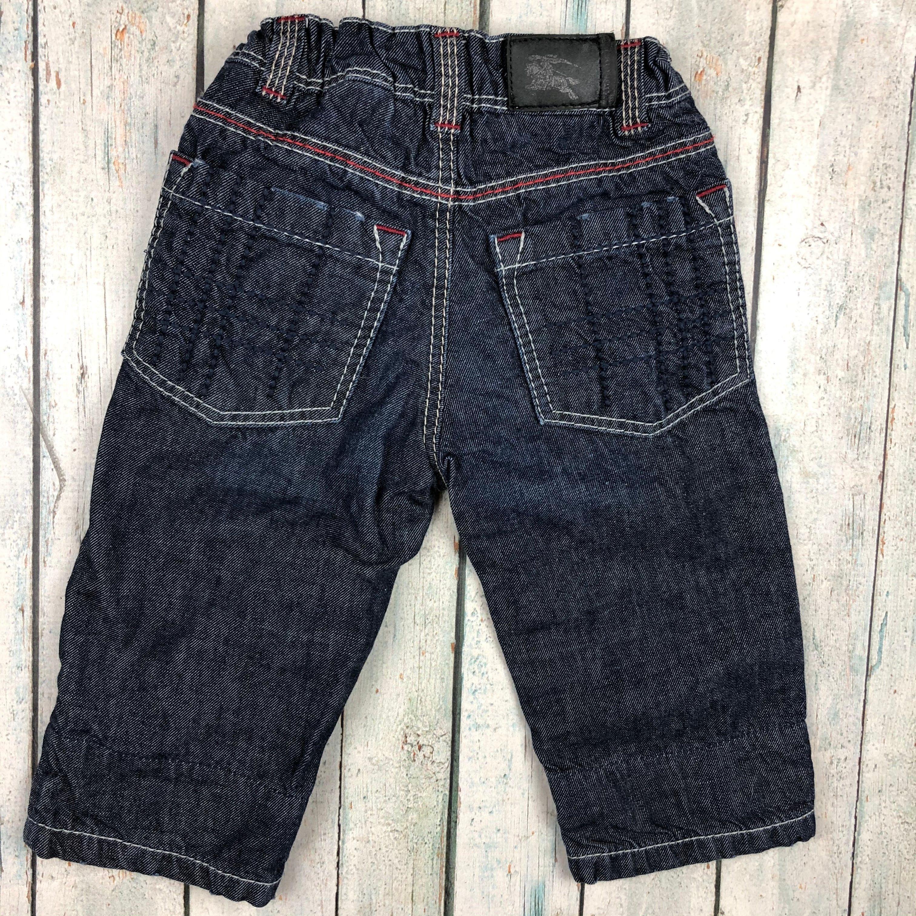 Burberry London Baby Jeans - Size 12M