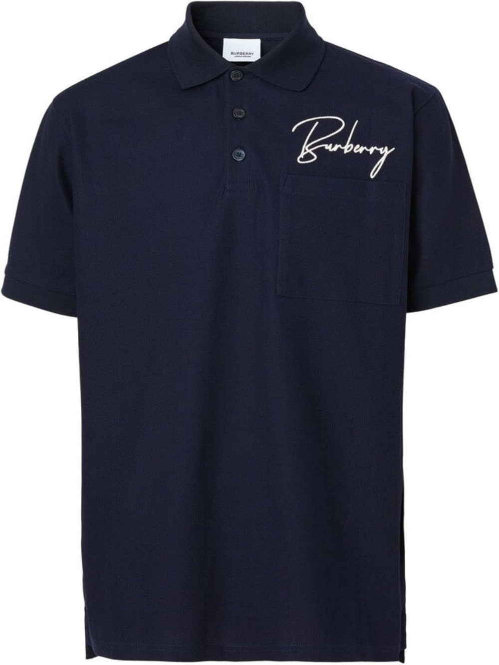 Burberry Signature Polo Shirt Navy